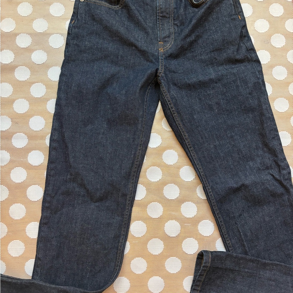 Everlane Men's Dark Blue Straight Jeans